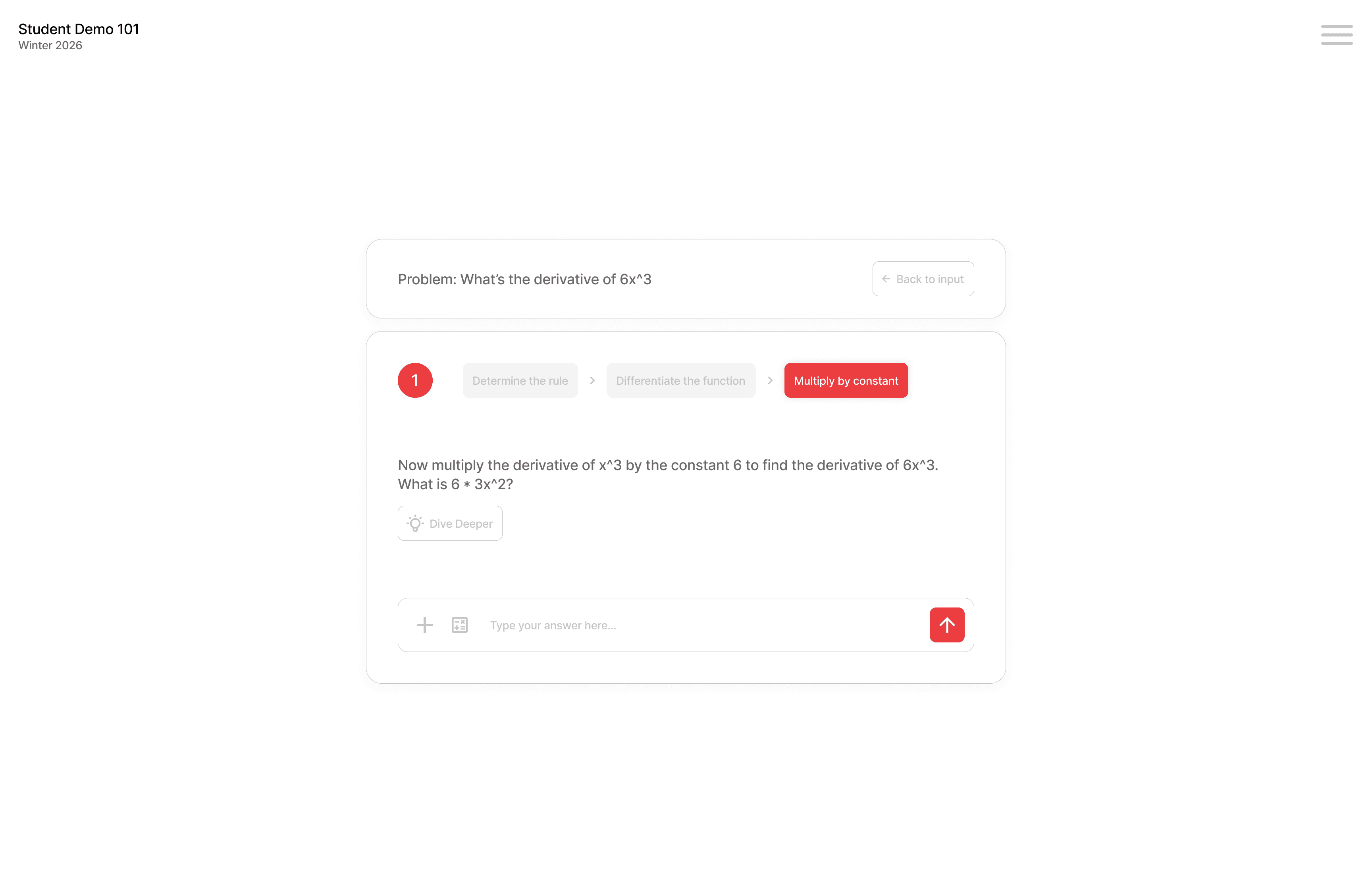 The hamburger menu iteration